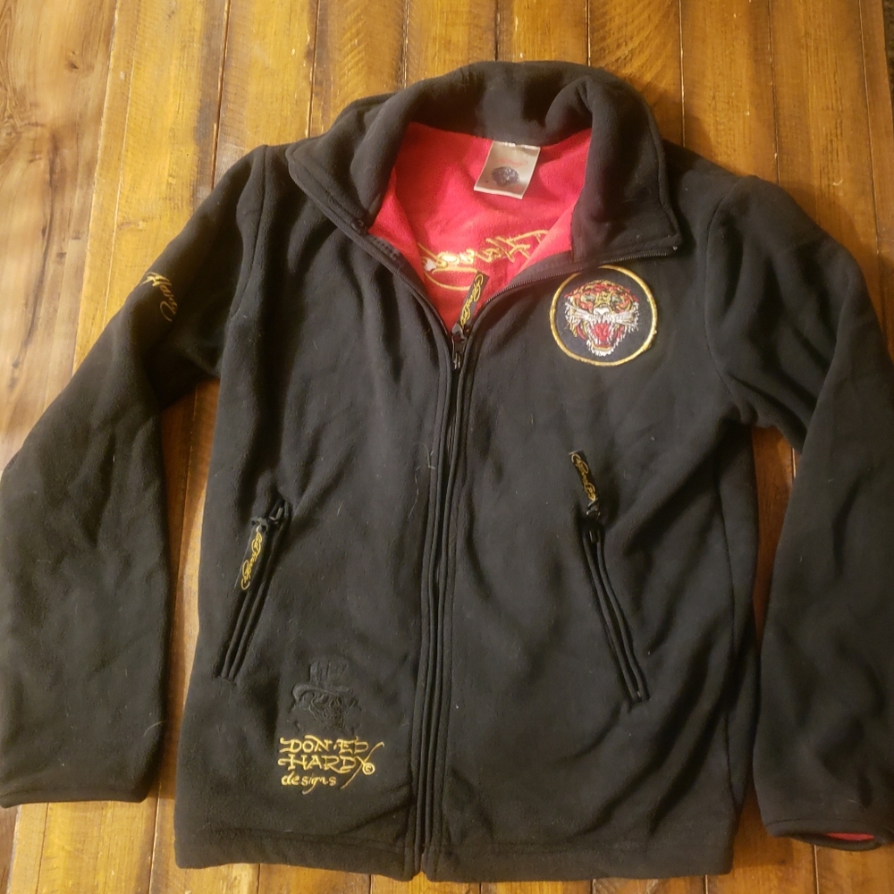 Boys Ed Hardy Sweat Jacket (M)